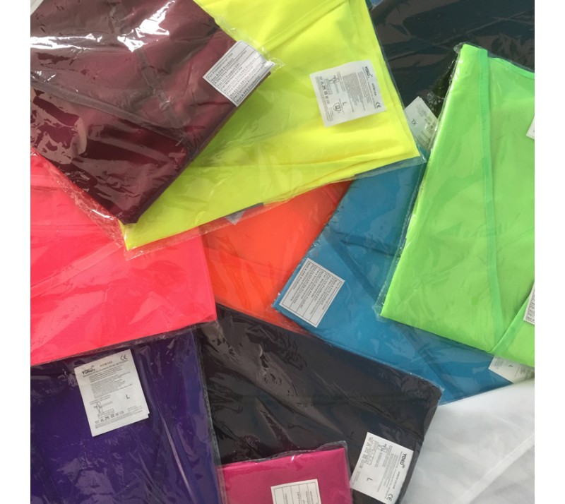 Gilet de sécurité HVW100 disponible en plusieurs coloris