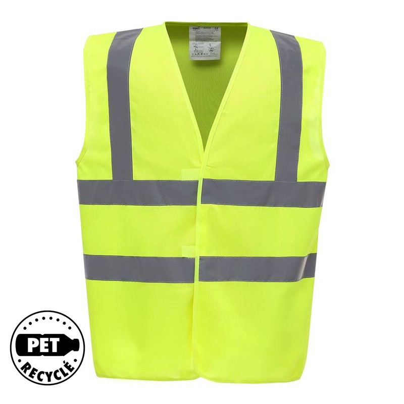 Gilet de sécurité HVW100 jaune fluo